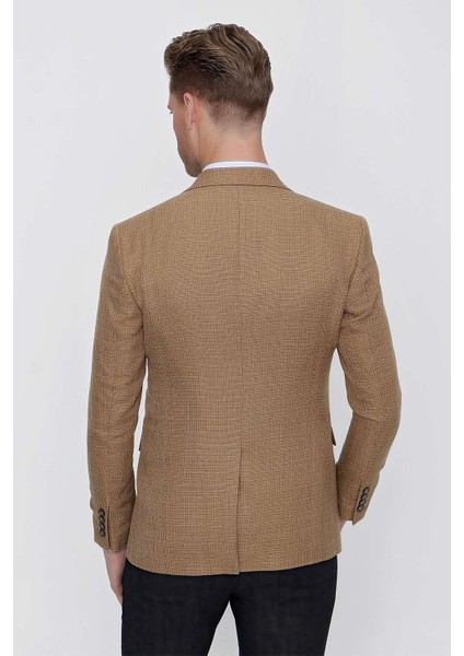 C 628 Slim Fit Safran Spor Ceket indirimleri