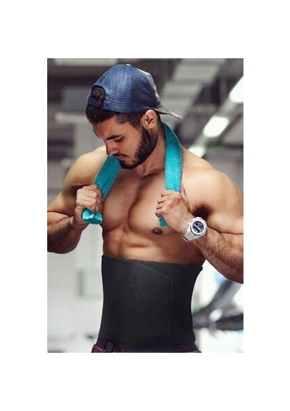 Termal Bel Korsesi Erkek Kadın Korse Zayıflatan Bel Inceltici Terleten Doğum Sonrası Lohusa Göbek