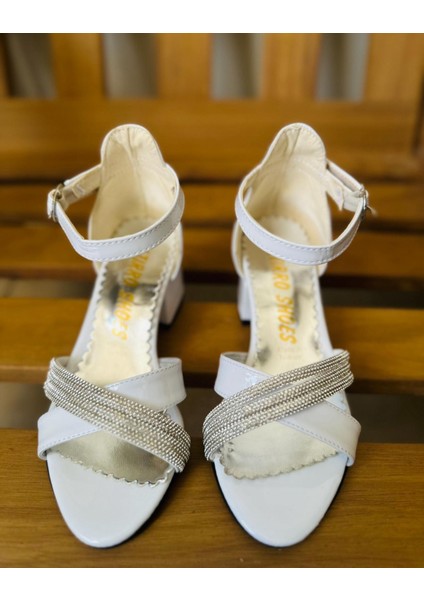 Gala Önü Çapraz Çocuk Topuklu Ayk