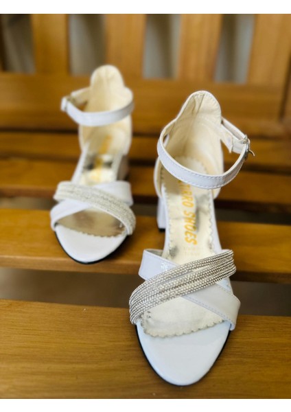 Gala Önü Çapraz Çocuk Topuklu Ayk modelleri