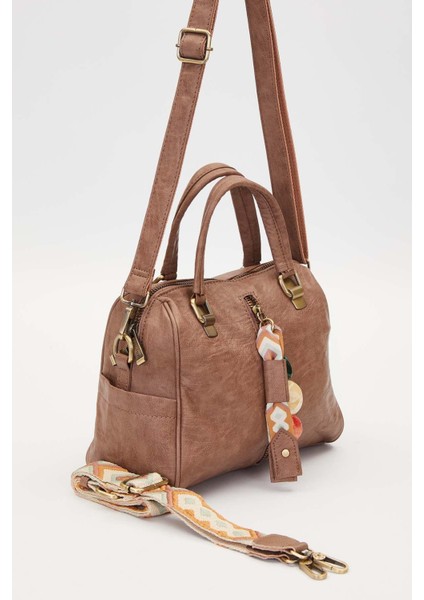 Camel Taş Kuşak Aksesuarlı El Çantası fiyatları