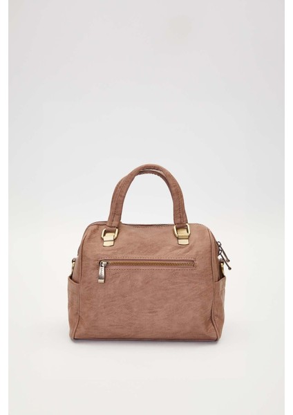 Camel Taş Kuşak Aksesuarlı El Çantası fırsatları