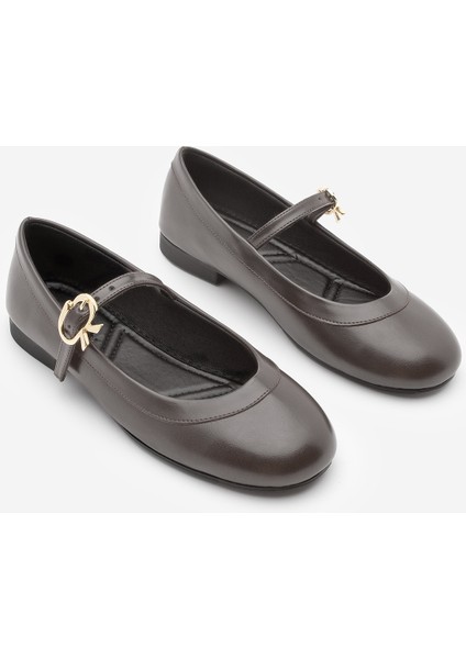 Kadın Tokalı Babet Meladi Kahve indirimleri