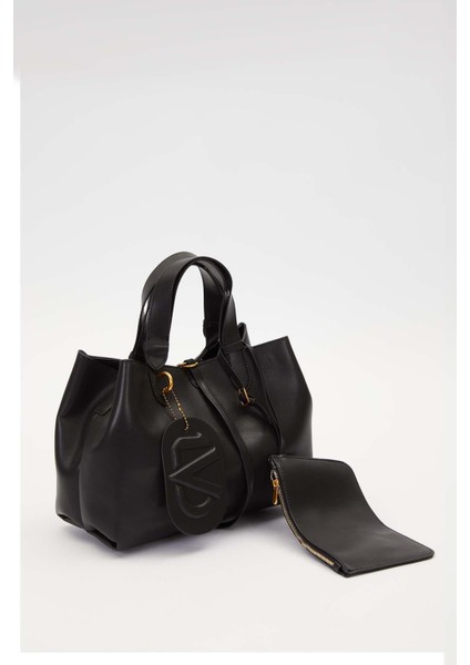 Siyah Cüzdan Detaylı El Çantası fiyatları