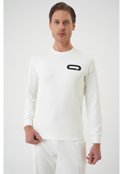 Ts 888 Slim Fit Ekru Spor T-Shirt modelleri