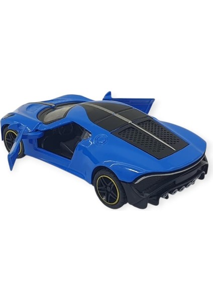 Çek Bırak Araba Metal - 6643-06 - Mavi fiyatları