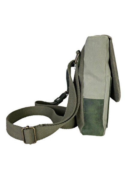 Halwara Mumlu Kanvas & Hakiki Deri Postacı Çantası (Messenger Bag) 22X31 cm / 13 Inç fırsatları