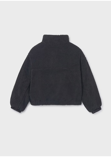 Siyah Kız Çocuk Çift Taraflı Mont 7435 fiyatları