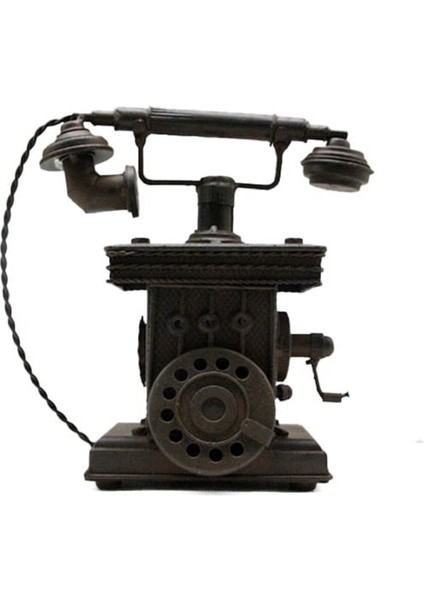 Dekoratif Metal Telefon