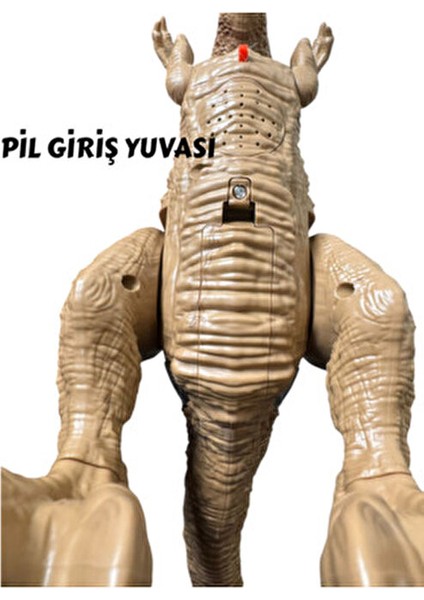 Uzaktan Kumandalı Buhar Atan Sesli Işıklı 360 Derece Fonksiyon Dinazor 30 cm -Buharlı Işıklı Dinazor fırsatları