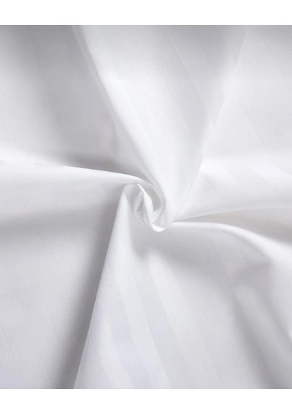 Tek Kişilik Çizgili Saten Nevresim |160X220 cm | %90 Pamuk | Oteller Için Uygun fiyatları