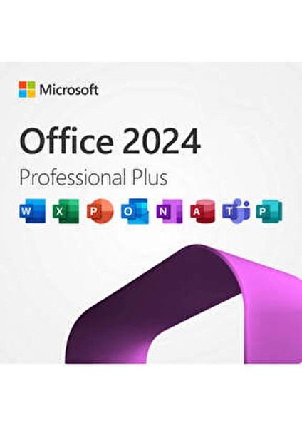 Office 2024 Pro Plus Dijital Lisans Anahtarı Windows 10/11