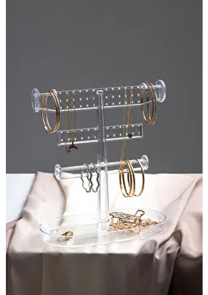 Takı Organizeri Aksesuar Standı Şık Tasarım 27 cm Yükseklik 23,5 cm Genişlik modelleri