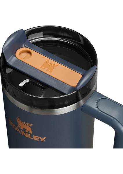 The Quencher H2.o Flowstate Tumbler 0.89L / 30OZ Lacivert Outdoor Matara Suluk 10-10827-948