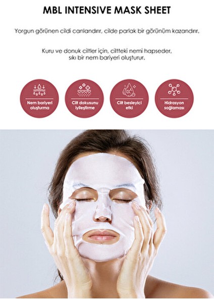 Kırmızı Ginseng Özü Içeren Kırışıklık Karşıtı Nemlendirici Yüz Maskesi modelleri