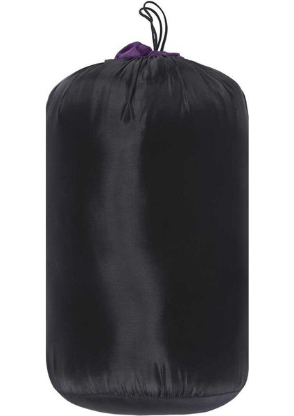 Mumya Uyku Tulumu 0°/+10° Sıcaklık Koruması ile Siyah Renk 1300 gr