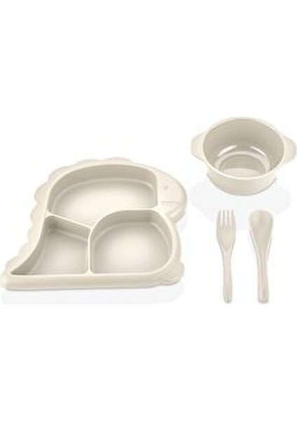 (Bej) Dino Mama Tabağı Seti fiyatları