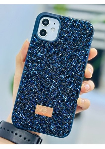 Iphone 11 Uyumlu Elmas Tasarımlı Taşlı Işıltılı Parlak Pırlanta Silikon Kılıf modelleri
