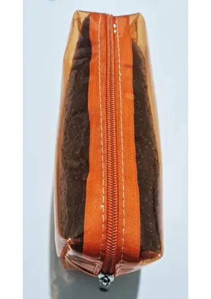 Büyük Şeffaf Kalemlik Kalem Çantası Kalem Kutusu Renk Seçenekli 1 Adet Kalın Yumuşak Malzeme