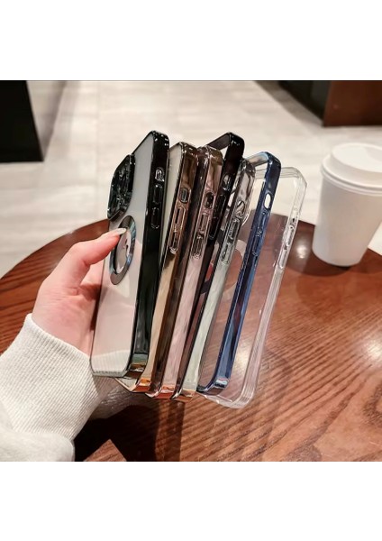 Apple iPhone 16 Pro Max Kamera Lens Korumalı Magsafe Şarj Destekli Arkası Şeffaf Yüksek Kalite Kılıf