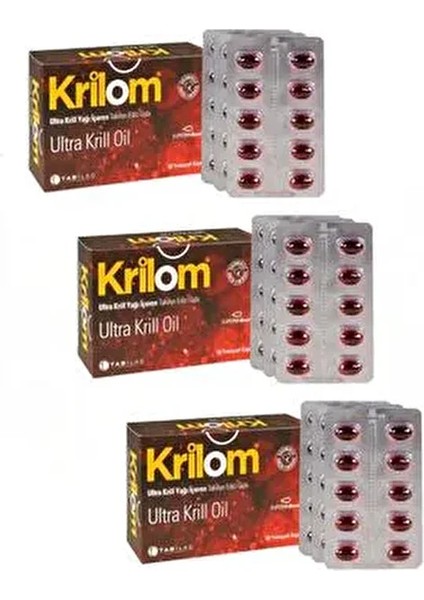 Ultra Krill Oil 30 Yumuşak Kapsül 3 Adet