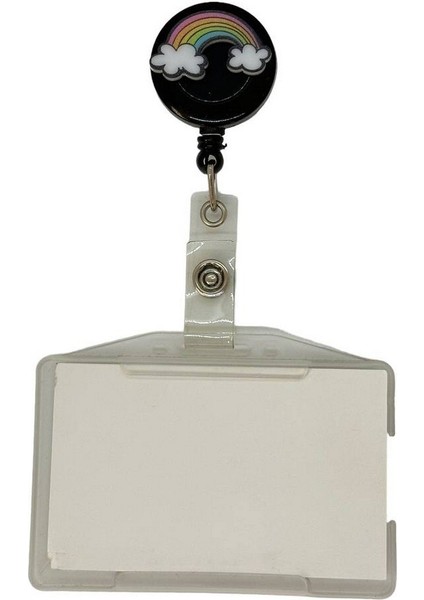 Gökkuşağı Temalı Pleksi Baskılı Yoyo Kartlık