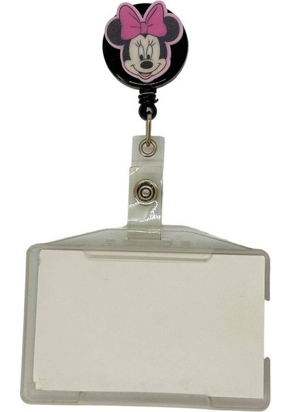 Minnie Mouse Temalı Pleksi Baskılı Yoyo Kartlık