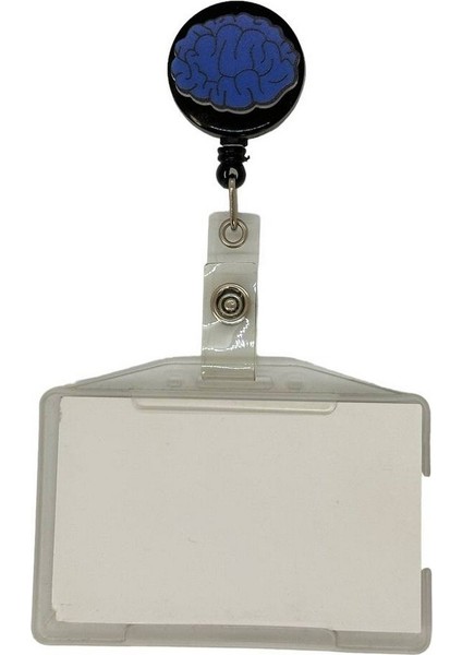 Beyin Temalı Pleksi Baskılı Yoyo Kartlık