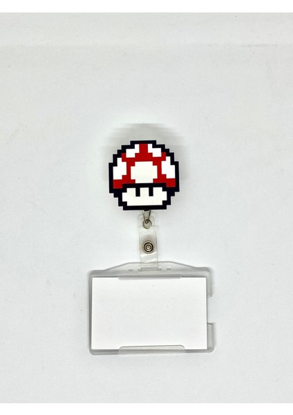 Yoyo Süper Mario Kırmızı Mantar Temalı Yoyo Kartlık