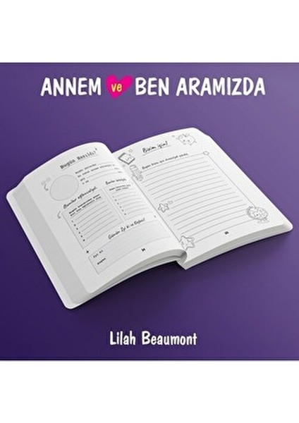 Annem ve Ben Aramızda Günlüğü Karpostal-Ayraç ve Siyah Roller Kalem Seti fırsatları