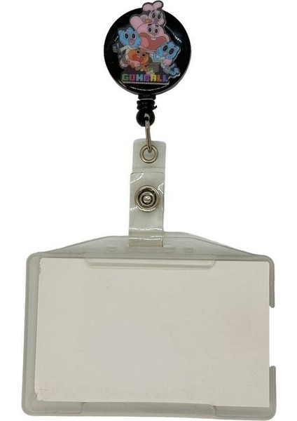 Gumball Aile Temalı Pleksi Baskılı Yoyo Kartlık