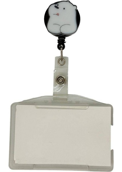 Kafadar Ayılar 2 Ice Bear Temalı Pleksi Baskılı Yoyo Kartlık