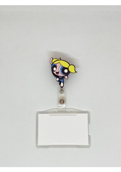 Yoyo Kartvizitlik 1 Adet Renkli 10x7 cm Powerpuff Girls Bubbles Temalı