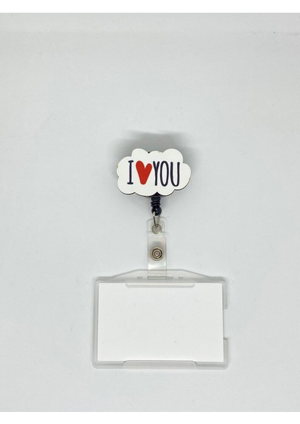 Yoyo I Love U Temalı Yoyo Kartlık