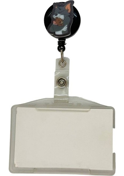 Tom ve Jerry Temalı Pleksi Baskılı Yoyo Kartlık