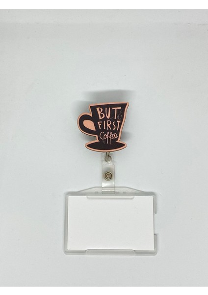 Yoyo But First Coffee Temalı Yoyo Kartlık