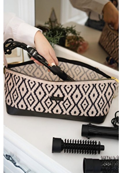 Dyson Airwrap ve Tüm Saç Şekillendiricileri İçin Büyük Boy Seyahat Çantası Polyester Materyal ile Şık Tasarım indirimleri