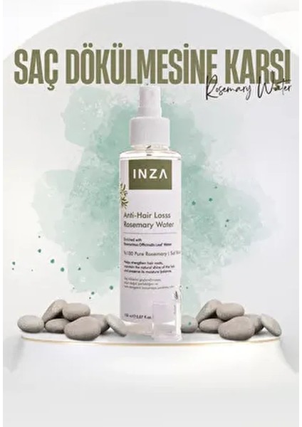 BİBERİYE SUYU 150 ml Saç Dökülmesine Karşı %100 Saf Biberiye Suyu Saç Uzatan Doğal Bakım Tonik