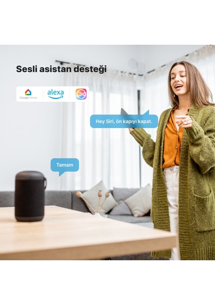 Akıllı Motorlu Kapı Kilidi Sesli Komut Uyumlu Parmak Izi Kullanımlı Smart Lock X8070 fırsatları