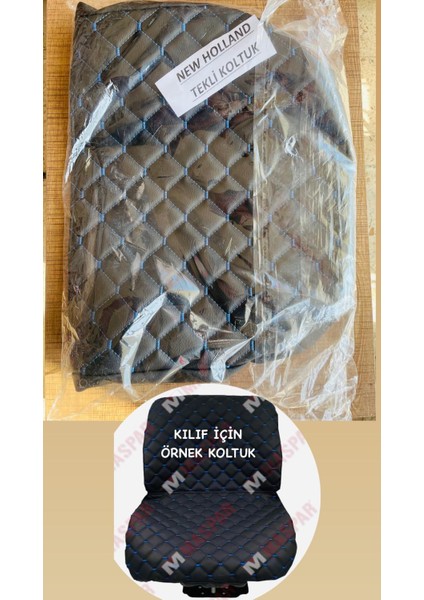 New Holland Tekli Koltuk Kılıfı (Sırt Kısım Oturma Kısmı Birleşik Koltuk Için)