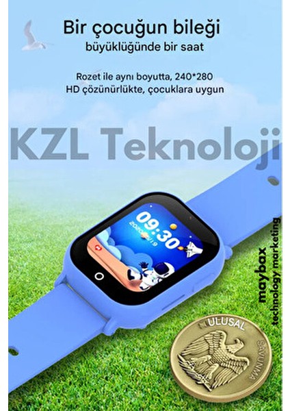 Sim Kartlı Wonlex KT01 Akıllı Çocuk Saati Sesli-Görüntülü Gürüşme Gps Konum Takip Btk Kayıtlı fiyatları