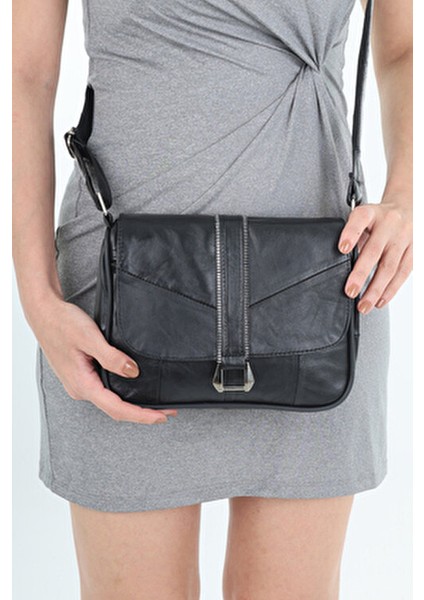 Orta Boy Kadın Deri Omuz ve Postacı Çanta / Günlük Deri Çanta fiyatları