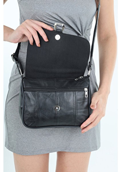 Orta Boy Kadın Deri Omuz ve Postacı Çanta / Günlük Deri Çanta indirimleri