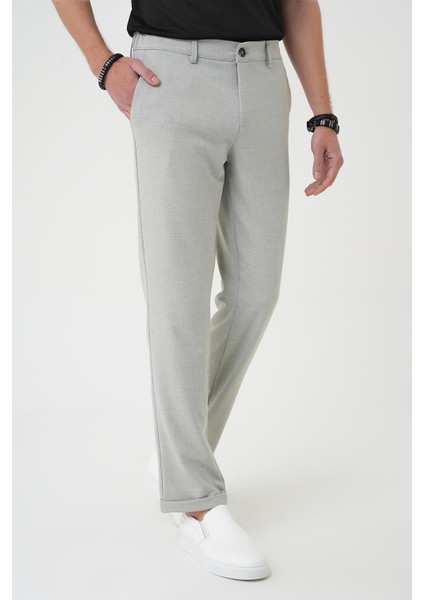 Comfort Fit Beli Lastikli Gri Jogger Pantolon P 1183 modelleri