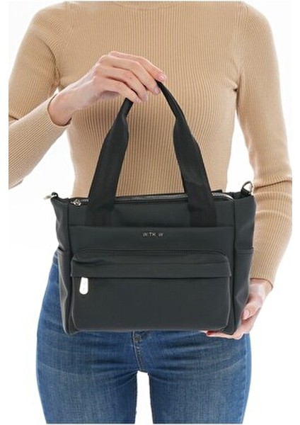 Çok Cepli , Ayarlanabilir Omuz Askılı, El, Omuz Çantası ve Çapraz Çanta Roj