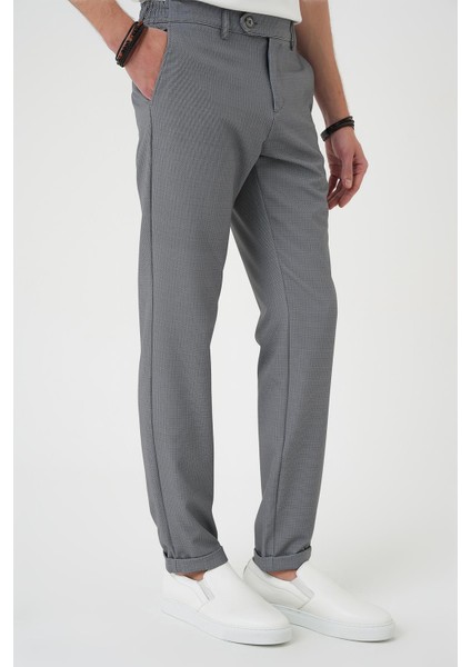Comfort Fit Beli Lastikli Siyah Jogger Pantolon P 1181 fırsatları