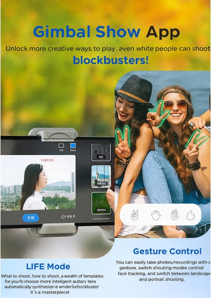 Mini Mx Katlanabilir Gimbal fırsatları