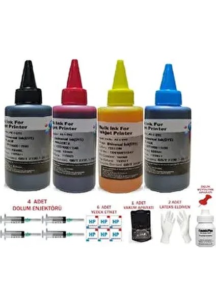 Mürekkep Kartuş Dolum Seti E3640/E414 Canon Yazıcı Mürekkebi