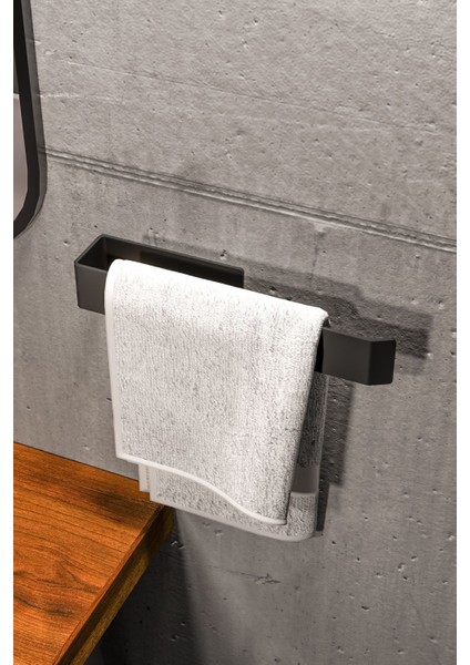 Yapışkanlı Paslanmaz Çelik Havluluk – Suya Dayanıklı Inox Yüzeyli, Modern ve Şık Banyo Aksesuarı indirimleri