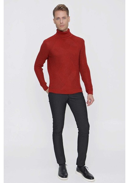 Tr 850 Slim Fit Bordo Klasik Triko fiyatları